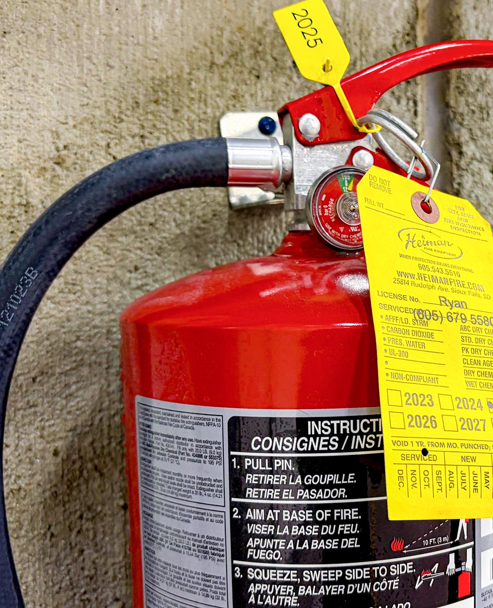 fire extinguisher service